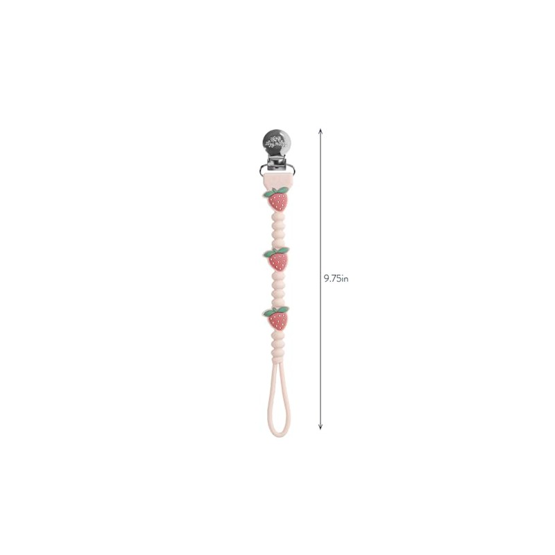 Itzy Ritzy Silicone Pacifier Clip – 100% Food Grade Silicone
