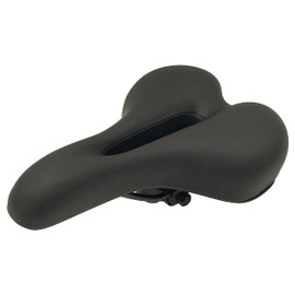 NOGUCHI TTM001 Bicycle Sports Saddle, City Saddle, Breathable, Shock Absorption, Black, Small