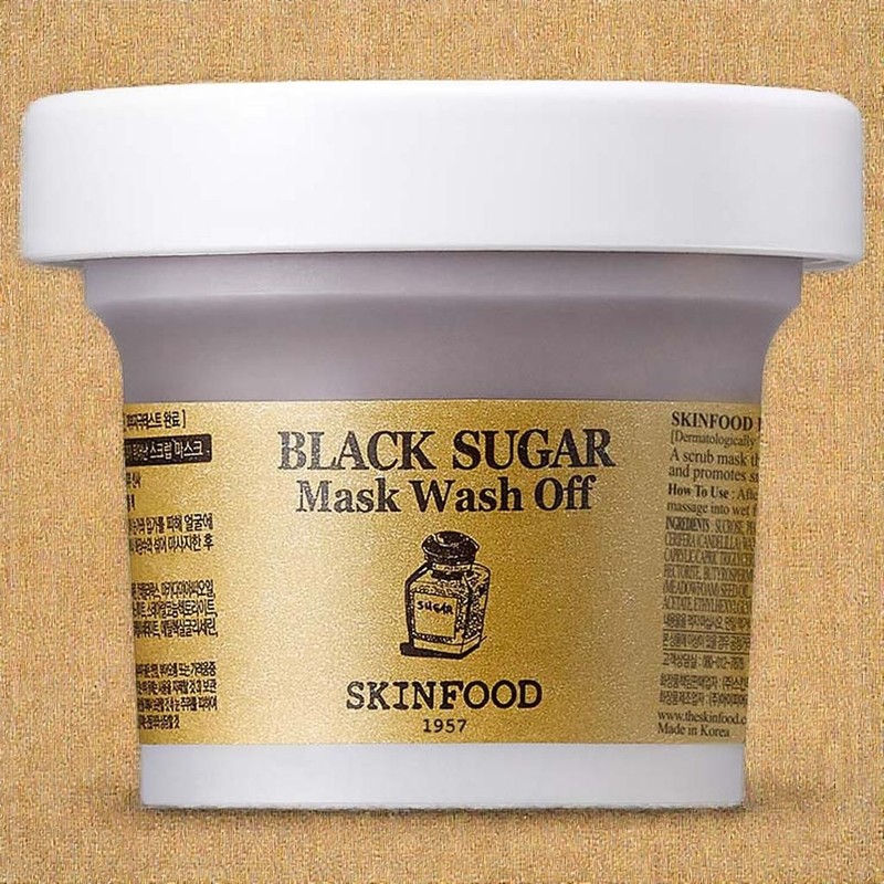 SKINFOOD Wash-Off Pack Black Sugar Mask Wash-Off Scrub (1 pack)