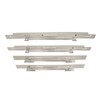 4PCS Stainless Steel Wind Guard for 36in Griddle Stable Combustion