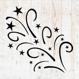 Christmas Wall Decals Silhouette - Christmas Wall Stickers - Christmas Tree Deer Hat Santa Claus Bells Sock Presents Gifts - Home Bedroom Room Decor Laptop Water Bottle Car Window Decals DWSV5115