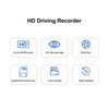 Driving Recorder 2in HD 1080P Night Vision Wide Angle Dash