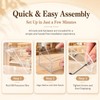 YESGIRL 6-Tier Acrylic Cookie Display Stand