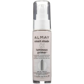 Almay Smart Shade CC Luminous Primer, 1 Fl Oz, Clear