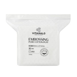 Vitahalo embossed cotton cotton pad, 800 sheets, 1 piece / 비타할로 엠보싱 순면 화장솜, 800매입, 1개