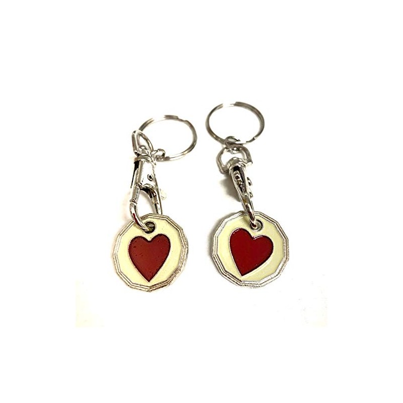 UK Phoenix Shopping Trolley Token Key Ring £1 Shape One