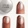 Essie Nail Art Studio, Satin Sheer Silver Chrome Topcoat, Cosmic