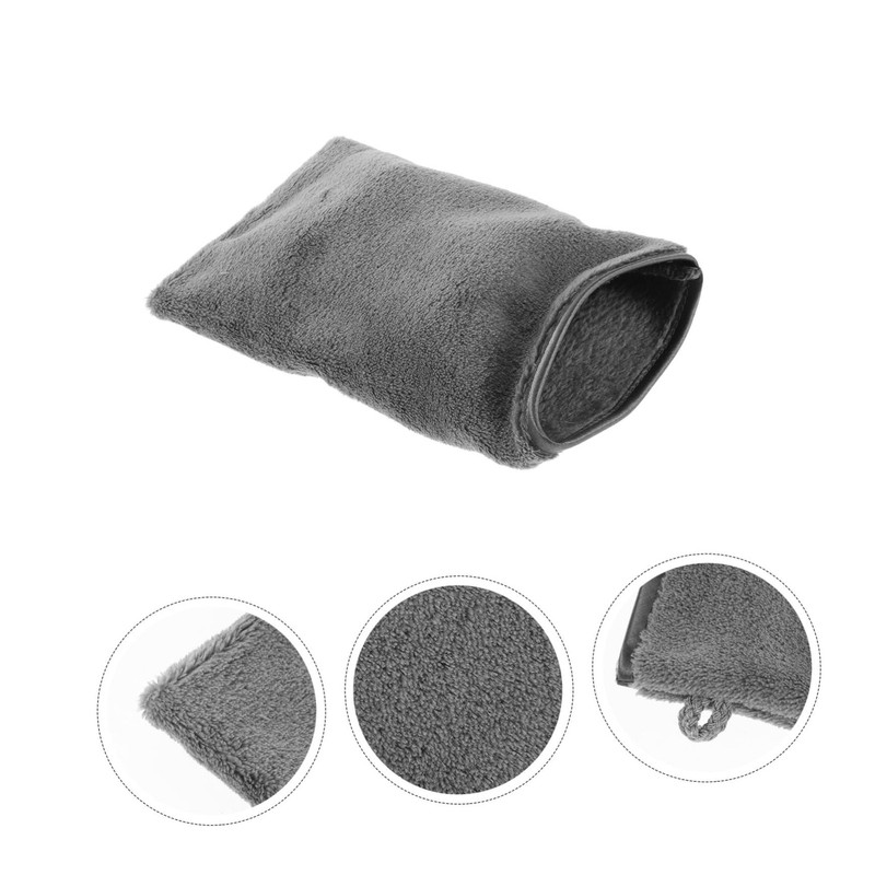 Healeved 6pcs Super Absorbent Body Wash Mitts Reusable Microfiber Face