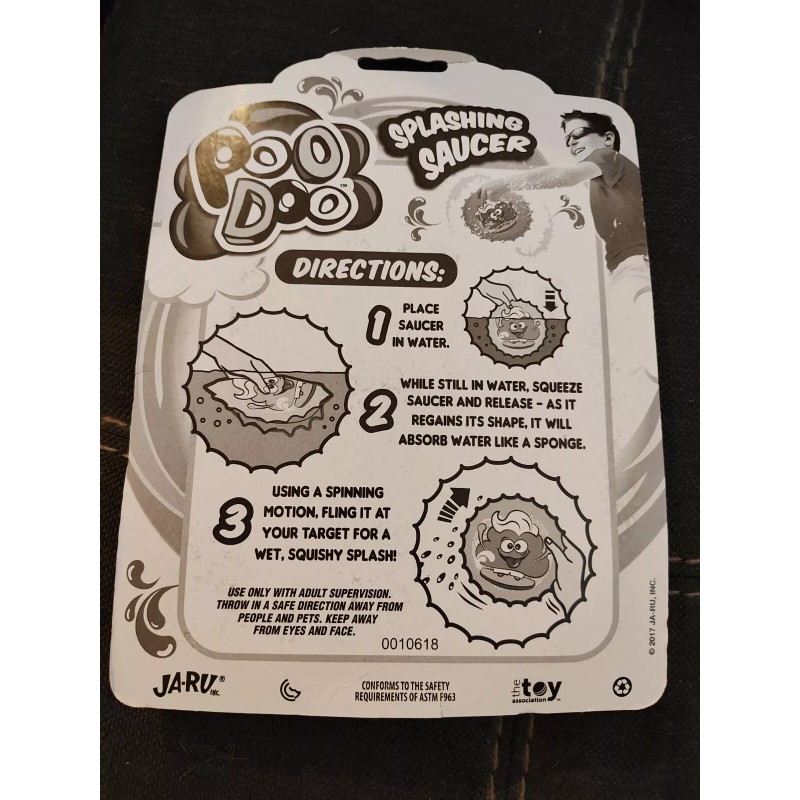 Ja-ru Poo Doo Splashing Saucer - Pool Toy - NEW