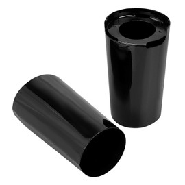 YDLMT Motorcycle Gloss Black Fork Boot Slider Covers For Harley Touring Electra Street Glide Ultra Limited & Tri Glide 2014-2023