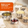 Morgenhaan Heavy-Duty 304 Stainless Steel Measuring Cup Set (18-Piece) -