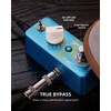 LEKATO Harmonizer Mini Pitch Shifter Pedal, Compact Guitar Effects with