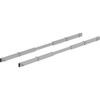 Lorell Relevance Tabletop Crossbar, 67", Silver
