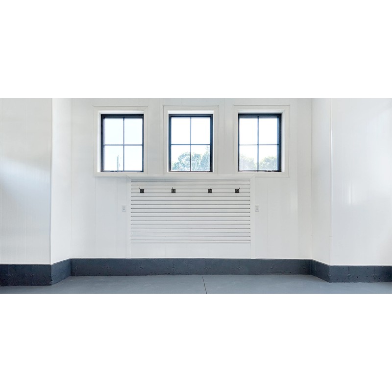 Trusscore SlatWall 12" Sample (White)