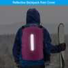 PATIKIL 40-50L Waterproof Backpack Rain Cover, Non-Slip Backpack Cover with
