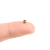 500 Pcs 3.0mm Micro Link Rings Beads Non-Silicone Lining Copper