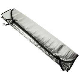 Kasaviva Silver Folding Car Sun Shade High Reflective UV Protection 130 x 60 cm (1)