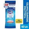 Clorox Toallitas Desinfectantes Expert Aroma Fresco Sin Cloro 60 Unidades