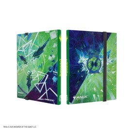 Gamegenic – MTG – Secrets of Strixhaven Casual Album 18 Tasche: Quandrix – Accessorio da Gioco – Album di Carte Collezionabili – 20 Pagine Side-loader, fino a 360 Carte – Multilingue