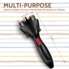 Automatic Hair Braider with 800 Mini Rubber Bands, Tail Comb,
