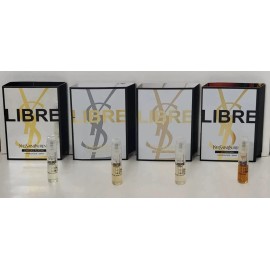 Yves Saint Laurent YSL Libre EDP, EDT, LE PARFUM, L'Absolu Platine 0.04 fl oz (4 Spray Vials WOMAN)