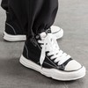 DELELE Flat Fat Shoe Laces: 5/8 Inches Wide Black Athletic