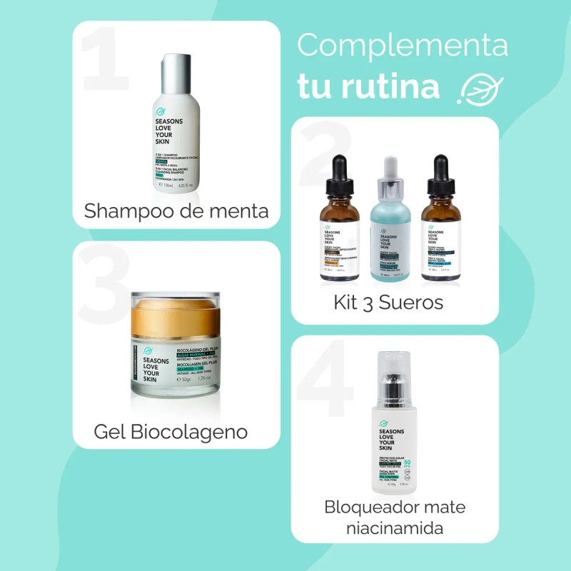 Trío Esencial Glow: Vitamina C + Niacinamida + Ácido Hialurónico