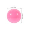 Didiseaon 50 Pcs Openable Raffle Balls, Pink PVC Lottery Capsules,