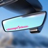 Hirificing Passenger Princess Sticker Cute Girl Car Decor Queen Letters,