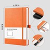 RETTACY Blank Notebook A5 Plain Notebook 2 Pack - 384