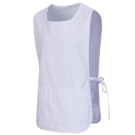MISEMIYA KX-3301 Unisex Apron Cleaning Sanitary, White 68