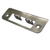 Satin Stainless Fully Lipped Strike Plate 120mm Long for Door