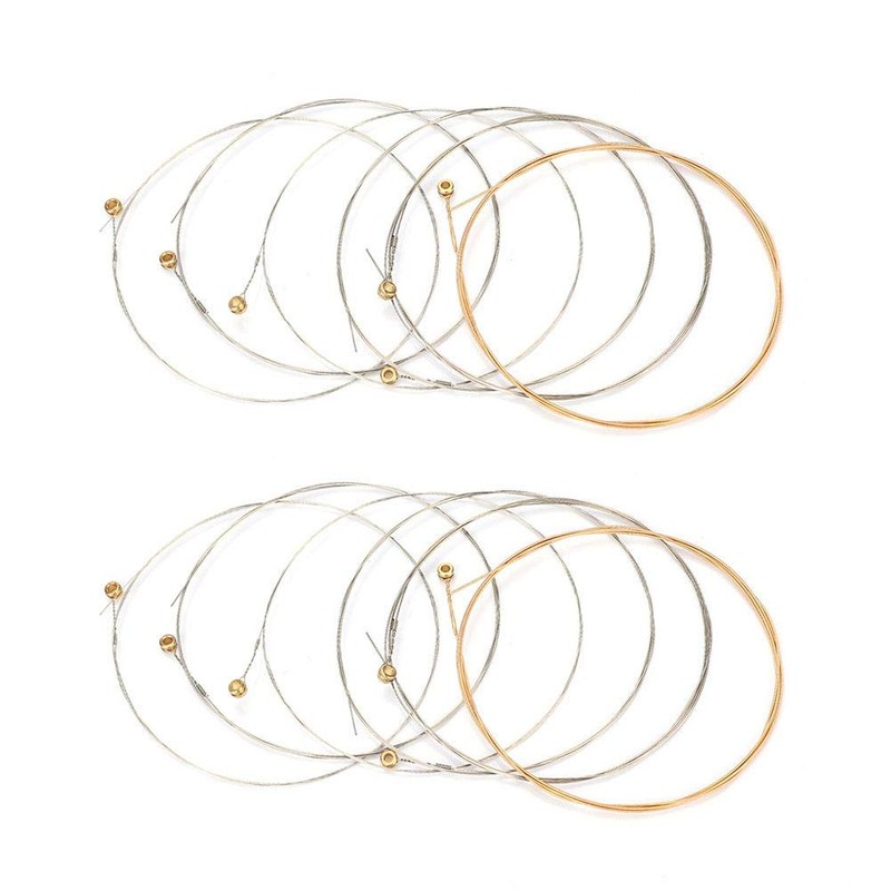 Pack of 12 Guitar Strings, High Quality Guitar Strings Replacement