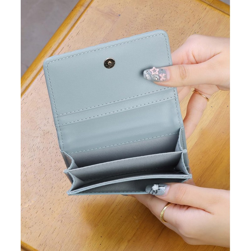 [アルトローズ] ピンク 名刺入れ レディース キルティング 2ポケット 名刺ケース 名刺ホルダー 20枚 30枚