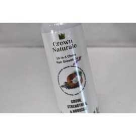 Crown Naturale 10 In 1 Chebe Hair Growth Oil 4oz Bottle Grow Strengthen Nourish