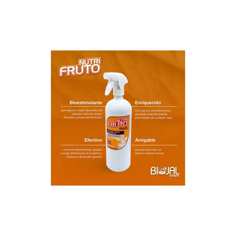 Fertilizante Amarre Llenado Fruto Nutrifruto 1 Lt