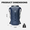 PELLIOT Dry Bags Waterproof 20L Roll Top Lightweight Adjustable Backpack