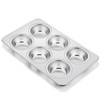 Homikit 1 Pack Muffin Pan, Stainless Steel Cupcake Tin with