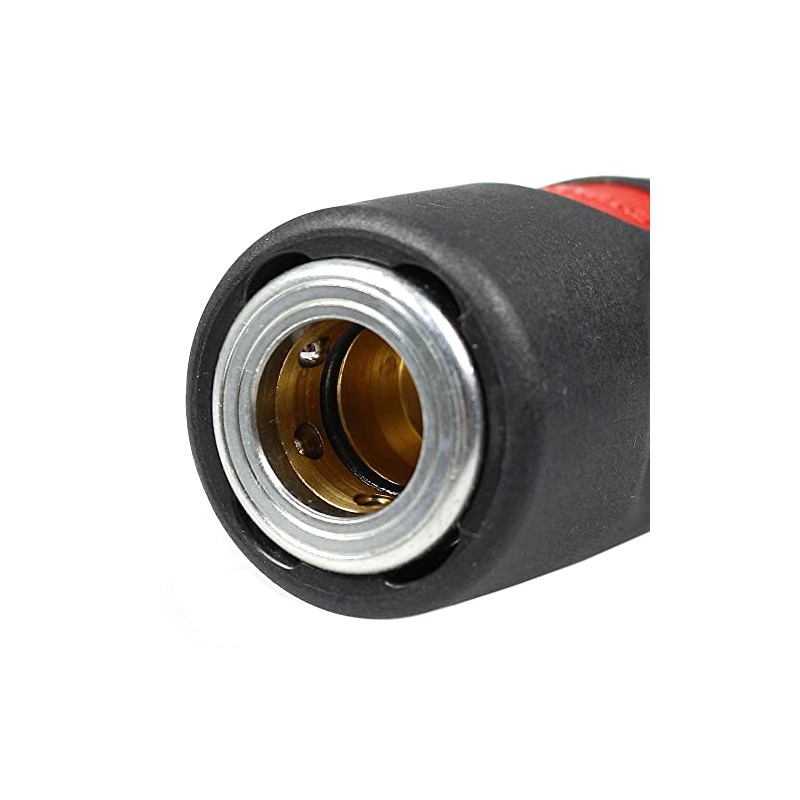 Prevost 1/2" MNPT Truflate Safety Coupling Male Coupler Push Button