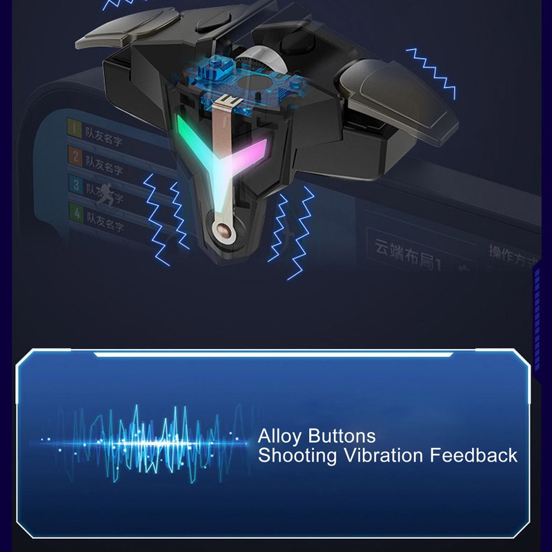 Mobile Triggers Mobile Game Controller Shooter Sensitive Controller Joysticks Aim