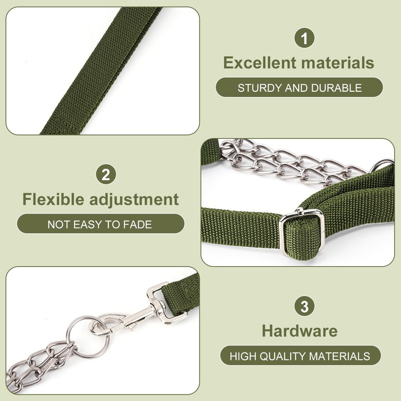 Dog Leash, Training Lead 1.2M, Anti Pull Dog Leads with