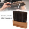 Professional Barber Neck Duster Brush Soft Nylon Hair Wodden Handle
