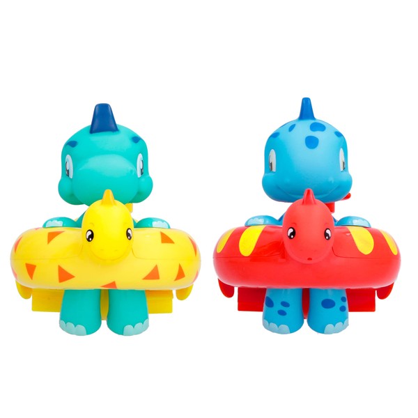 BLOOPIES Floaties Dinos 2 Water dolls Atlas and Artie; They