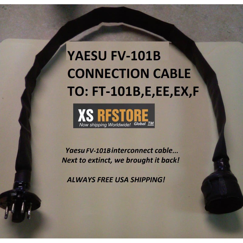 XSRFSTORE TM YAESU FV-101B Connection cable A for YAESU FT-101B,E,EE,E