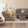 EHEYCIGA Dog Stairs for High Bed 22.5”H, 5-Step Dog Steps