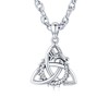Dragon Necklace 925 Sterling Silver Winged Dragon Chain Celtic Knot