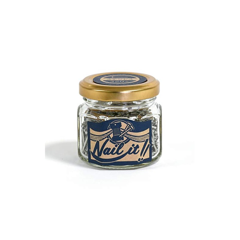 Wakaisangyou Nail it String Art Nail Bottle Stainless Steel Nail