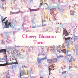 Musemuse Cherry Blossom Tarot Tarot Card, Tarot Divination, Original Box