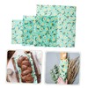 KOMBIUDA Beeswax Food Wraps Reusable Wraps for Bowl Kitchen Wraps