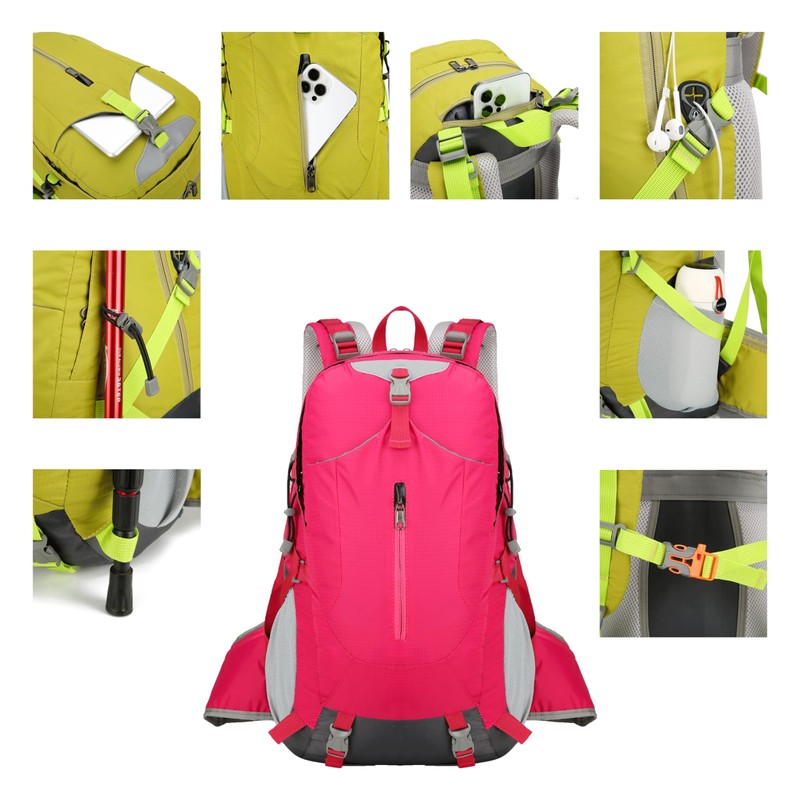 JYUNXIY Hiking Backpack for Men and Women, Travel, Sport Outdoor,